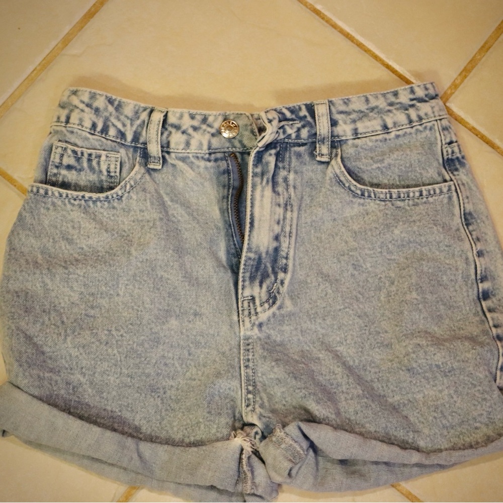 SHEIN Light Blue Jean Shorts